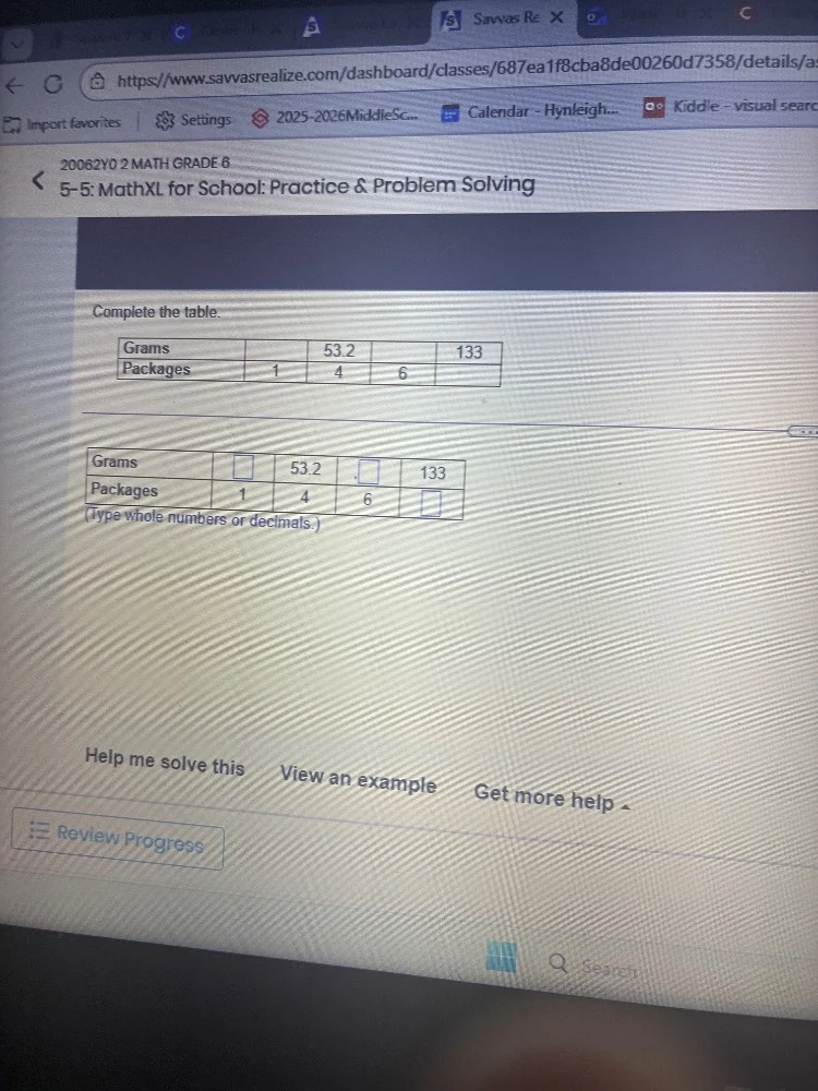 20062y0 2 math grade 6 5-5: mathxl for school: practice & problem solvi…