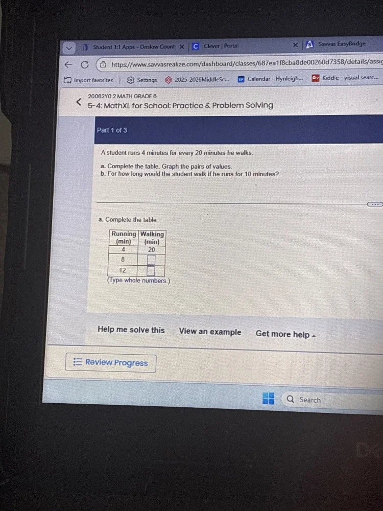 20082y02 math grade 6 5-4: mathxl for school: practice & problem solvin…