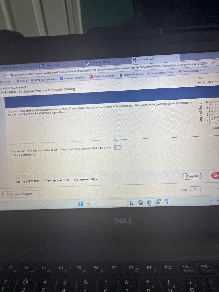 5-4: mathxl for school: practice & problem solving the graph shows the …