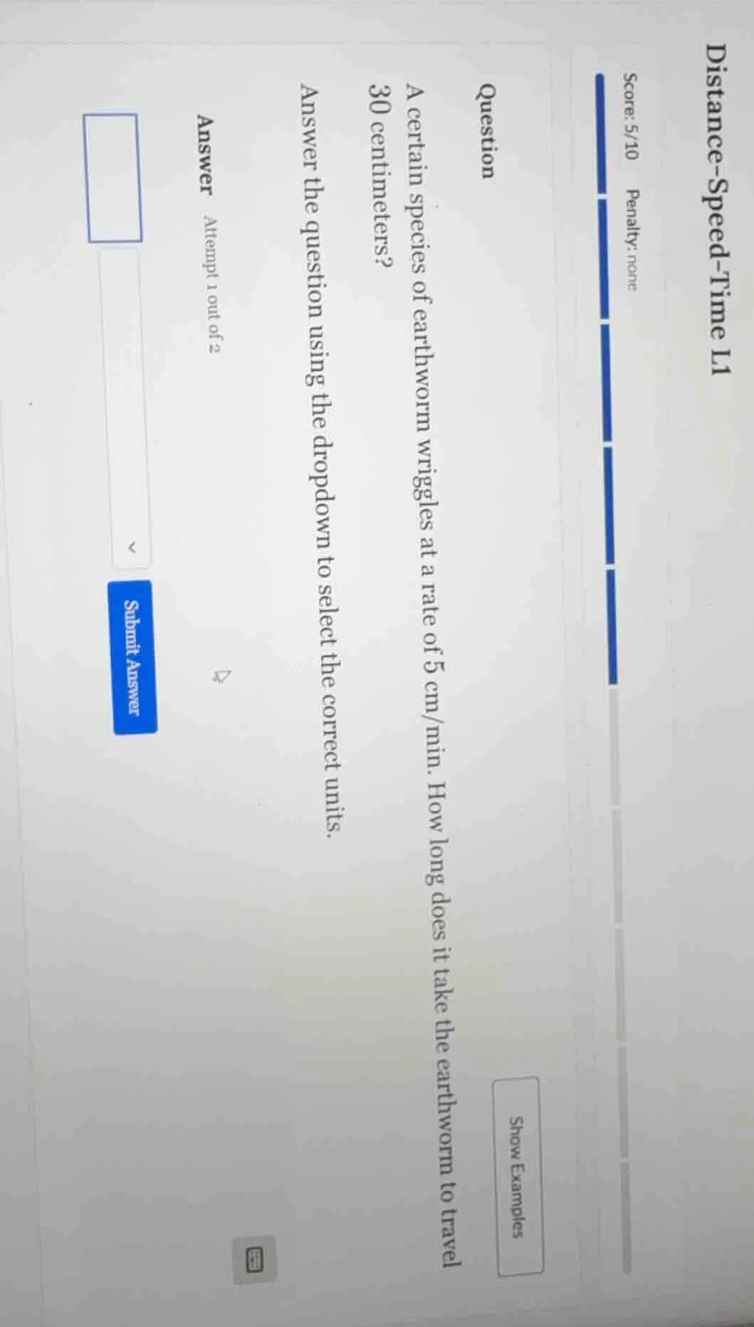 distance-speed-time l1 score: 5/10 penalty: none question a certain spe…