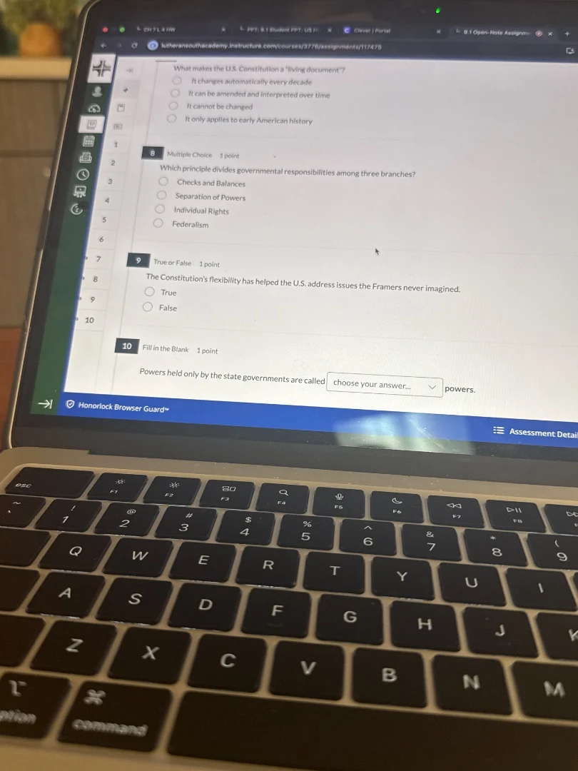 what makes the u.s. constitution a living document? ○ it changes automa…