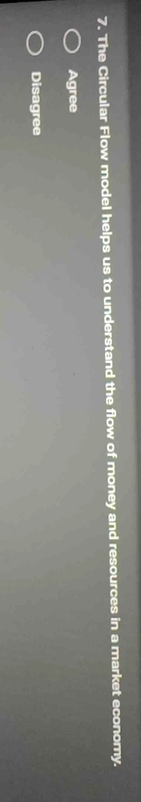 7. the circular flow model helps us to understand the flow of money and…