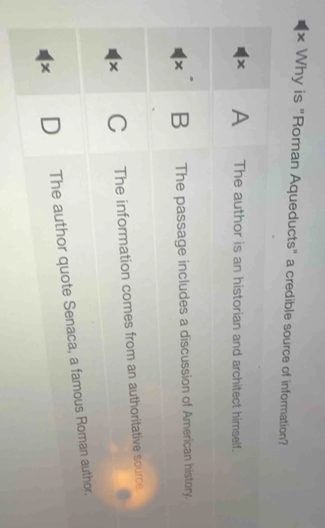 why is oman aqueducts\ a credible source of information? a the author i…