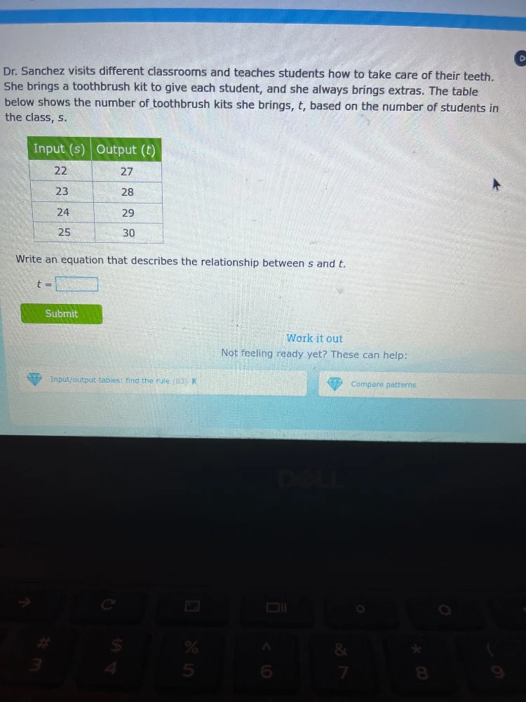 dr. sanchez visits different classrooms and teaches students how to tak…