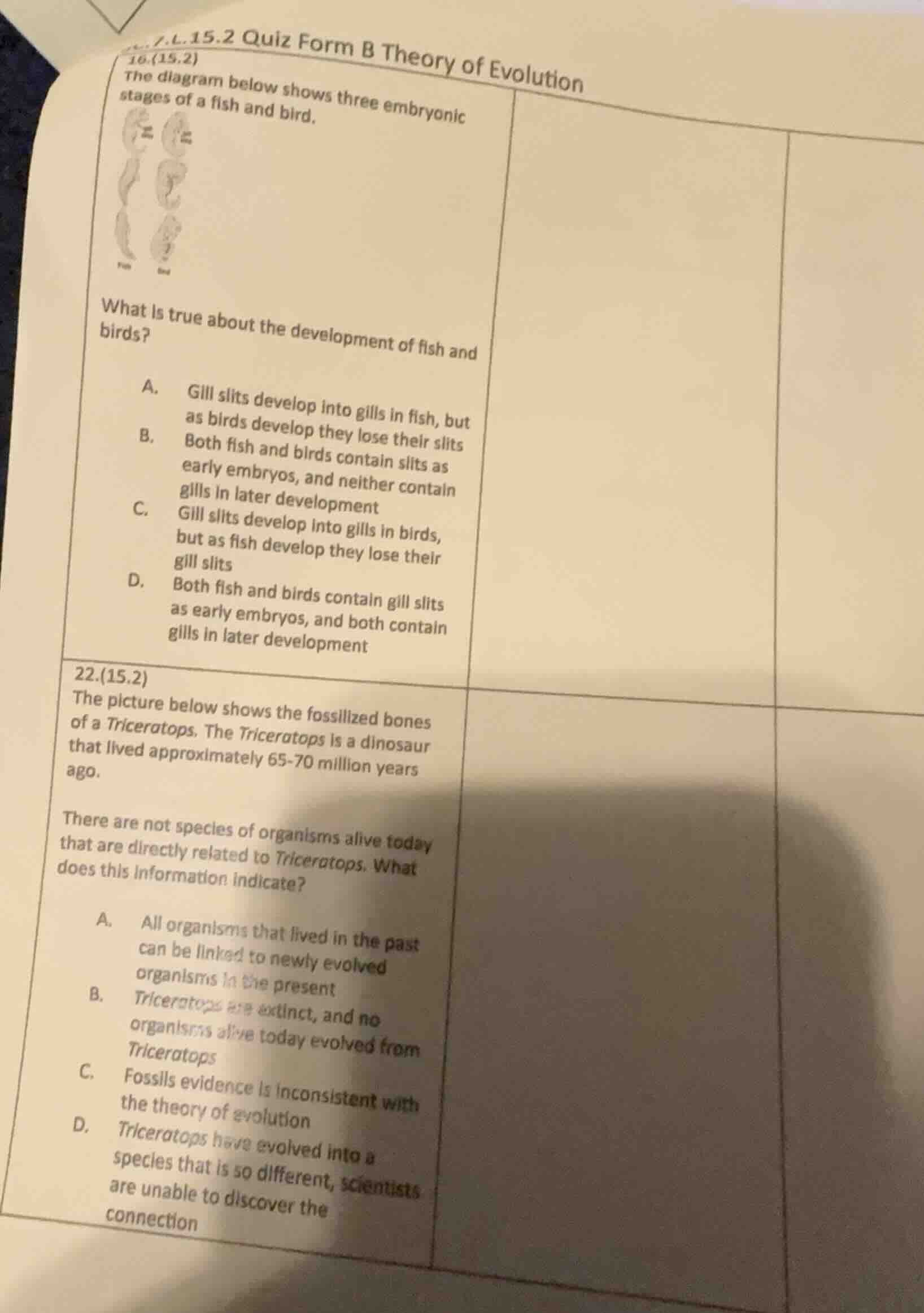 l.15.2 quiz form b theory of evolution16.(15.2)the diagram below shows …