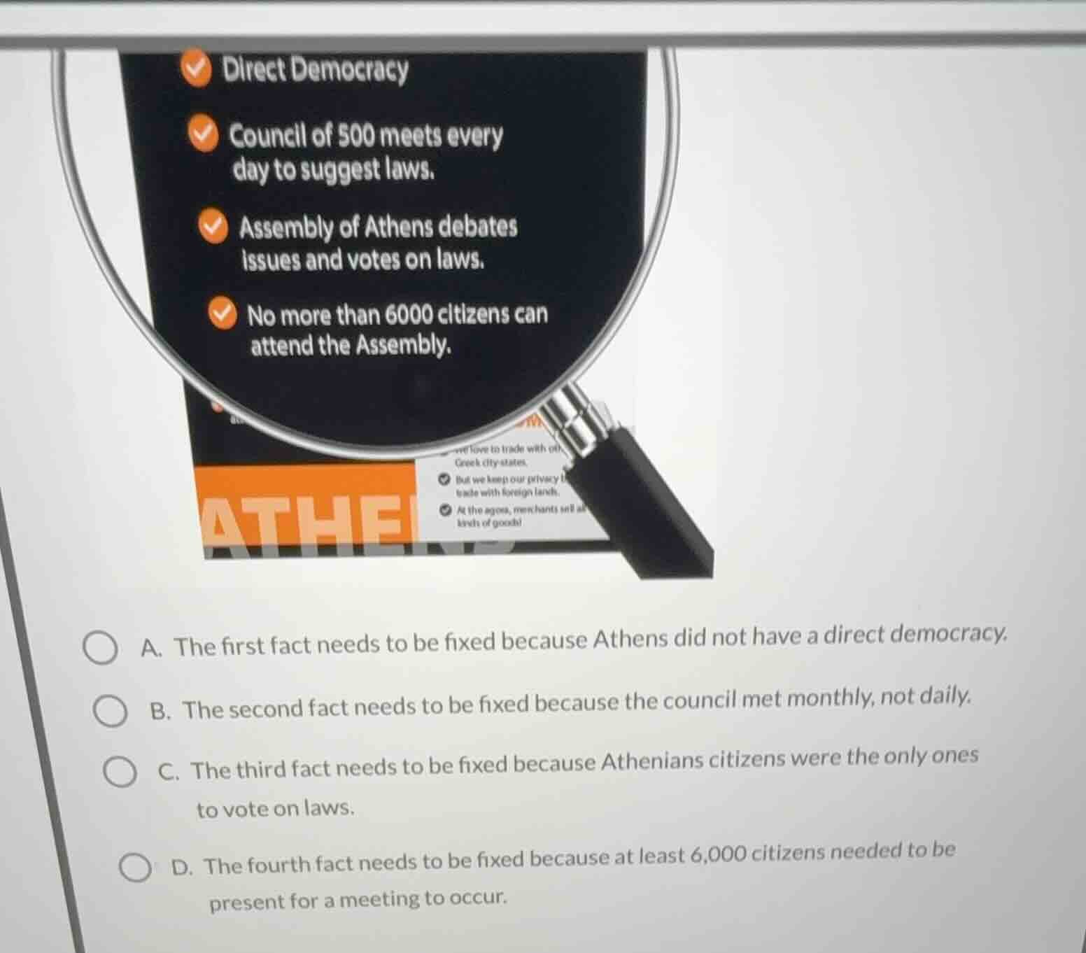 direct democracy council of 500 meets every day to suggest laws. assemb…