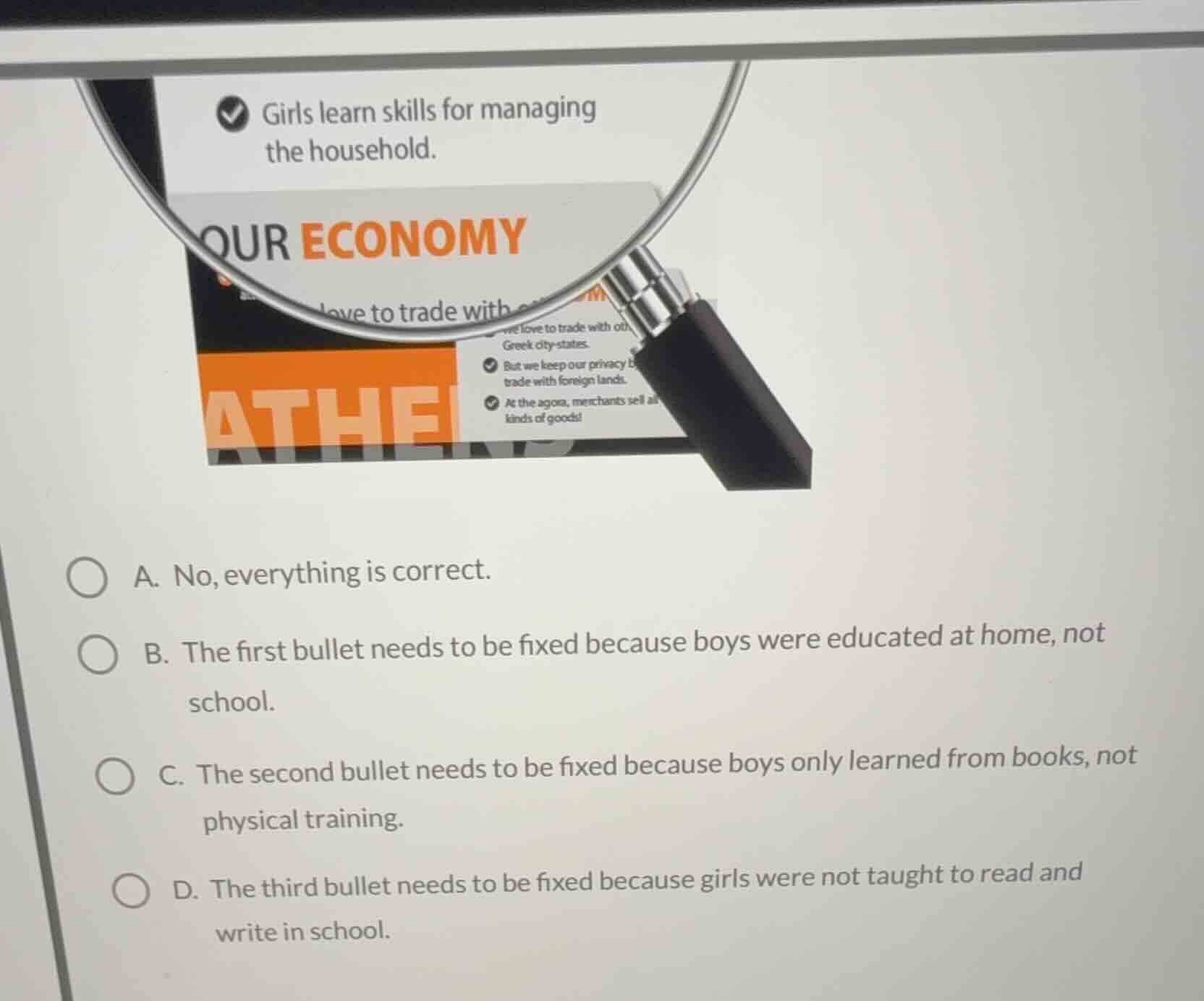 girls learn skills for managing the household. our economy love to trad…