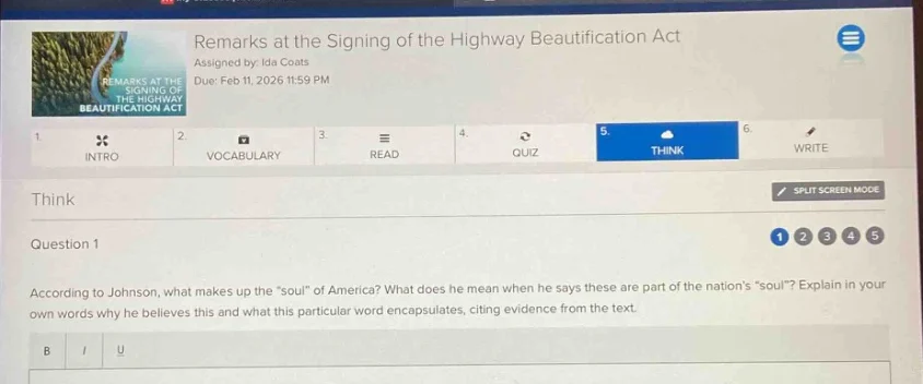 remarks at the signing of the highway beautification act assigned by id…