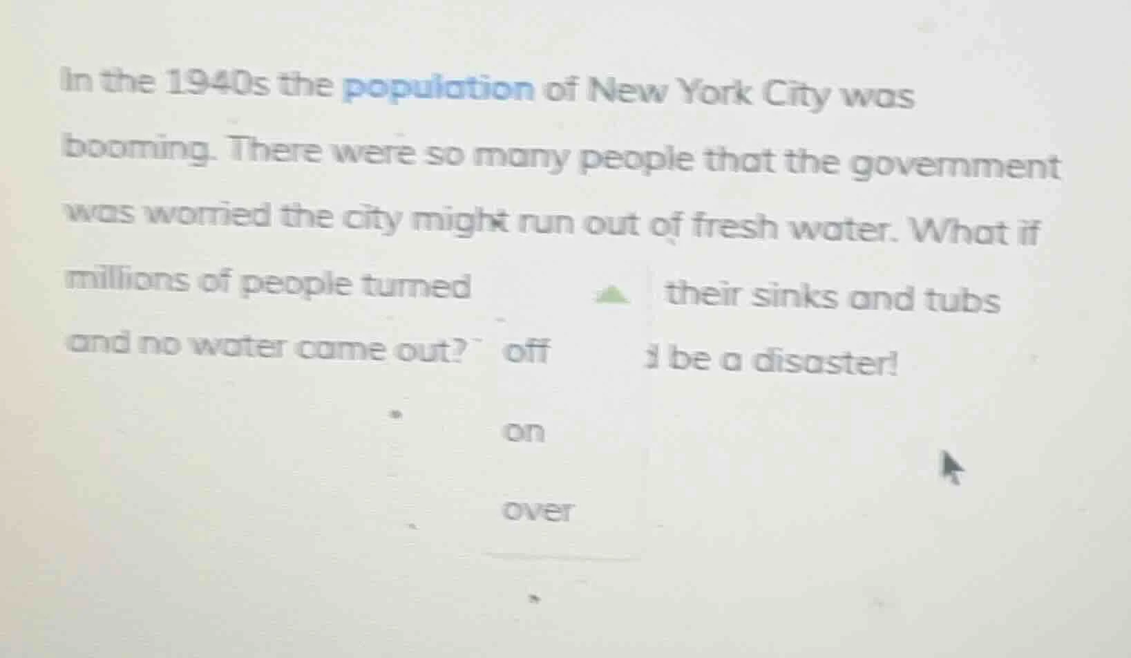 in the 1940s the population of new york city was booming. there were so…
