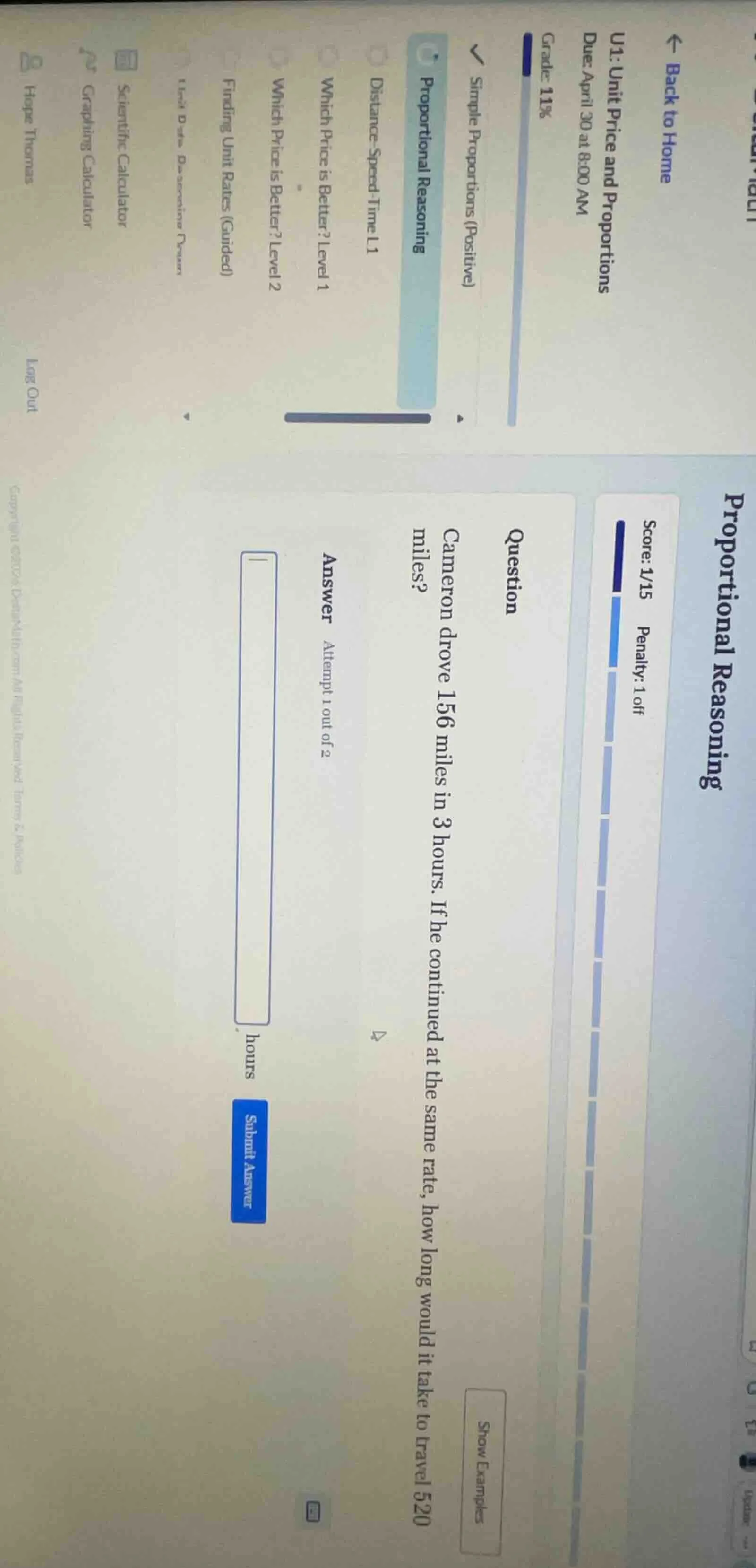 ← back to home u1: unit price and proportions due: april 30 at 8:00 am …