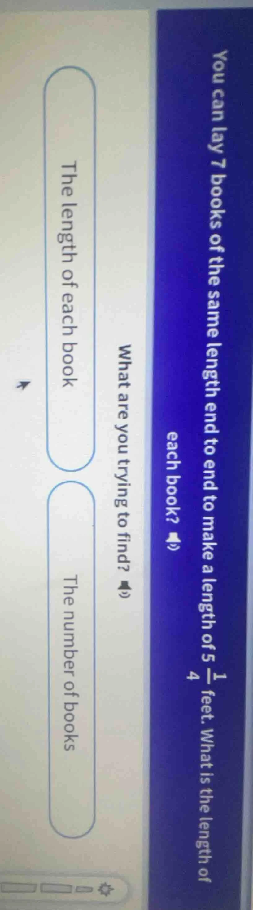 you can lay 7 books of the same length end to end to make a length of $…