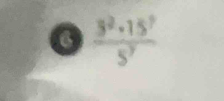 6. $\frac{3^{4} cdot 15^{3}}{5^{3}}$