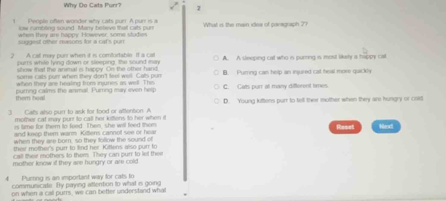 why do cats purr?1 people often wonder why cats purr. a purr is a low r…