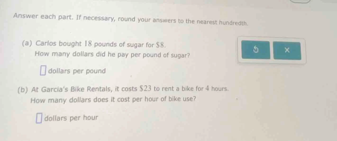 answer each part. if necessary, round your answers to the nearest hundr…