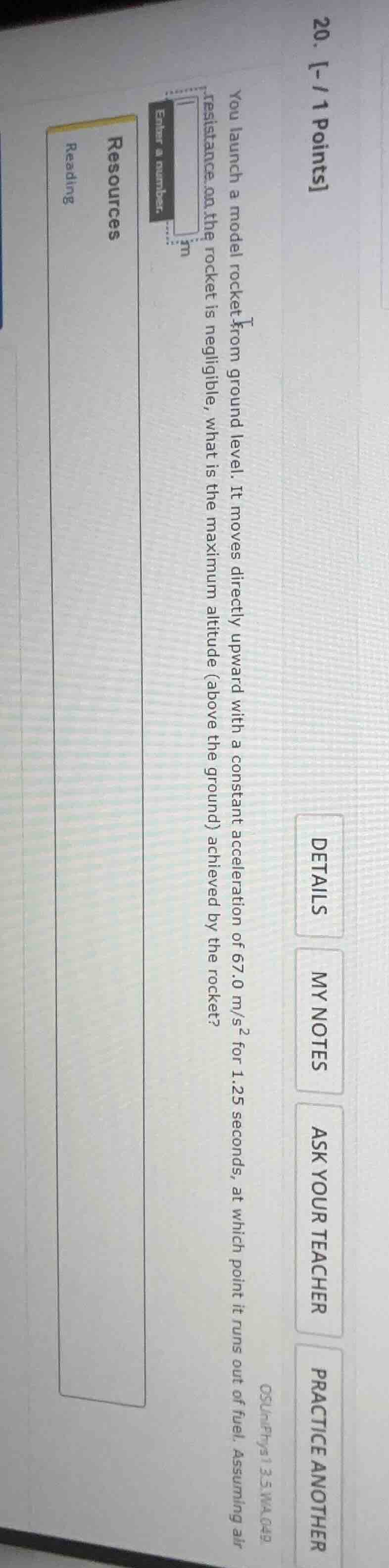 20. - / 1 points details my notes ask your teacher practice another you…