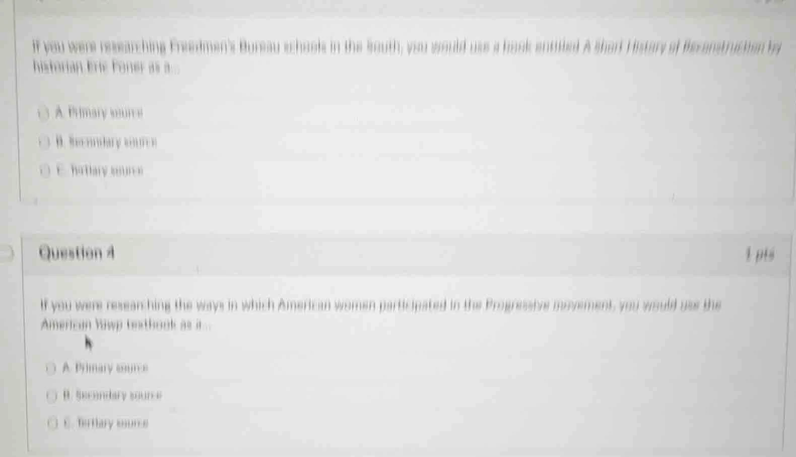 if you were researching freedmens bureau schools in the south, you woul…