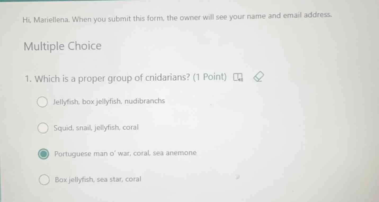 hi, mariellena. when you submit this form, the owner will see your name…