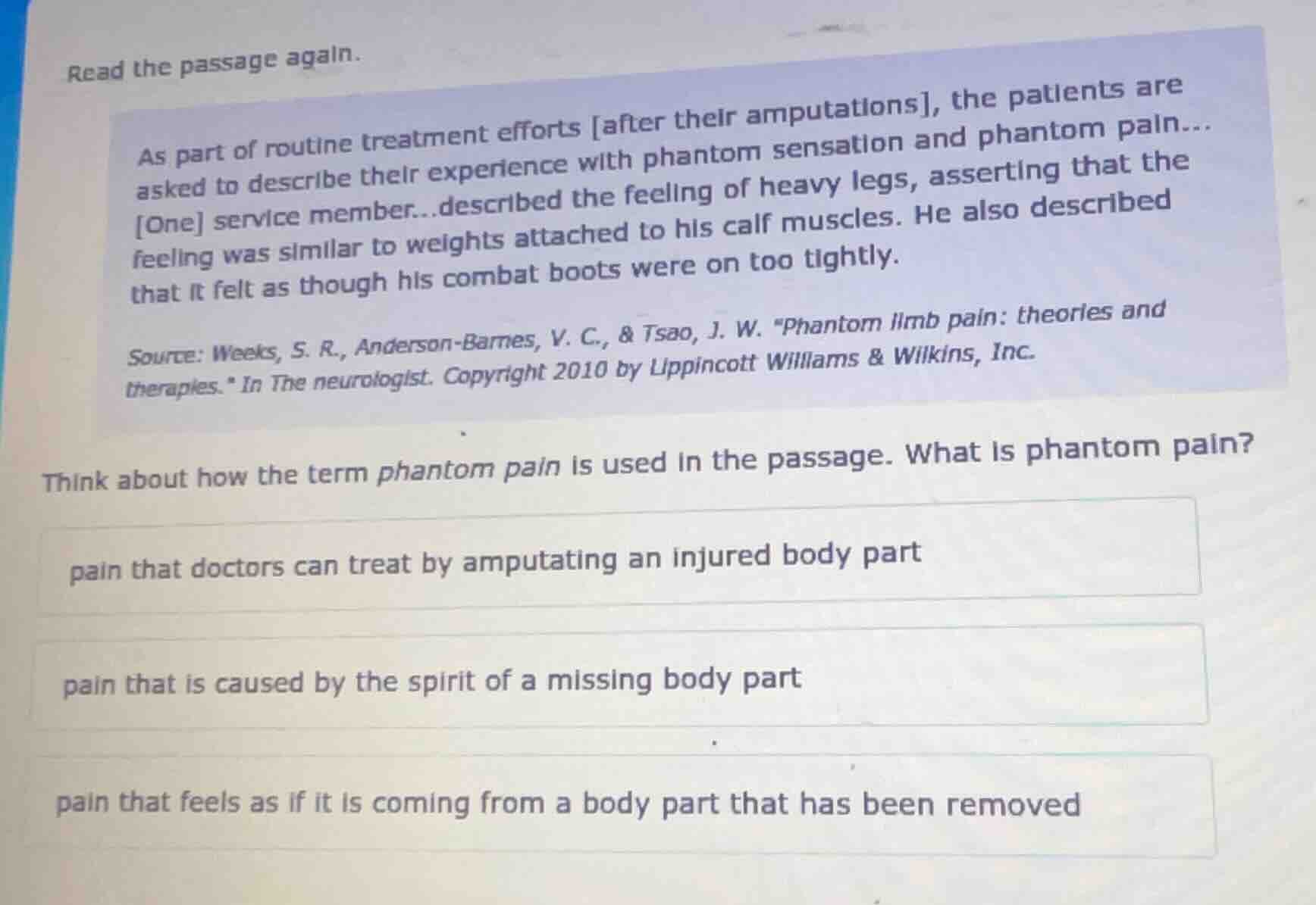 read the passage again. as part of routine treatment efforts after thei…