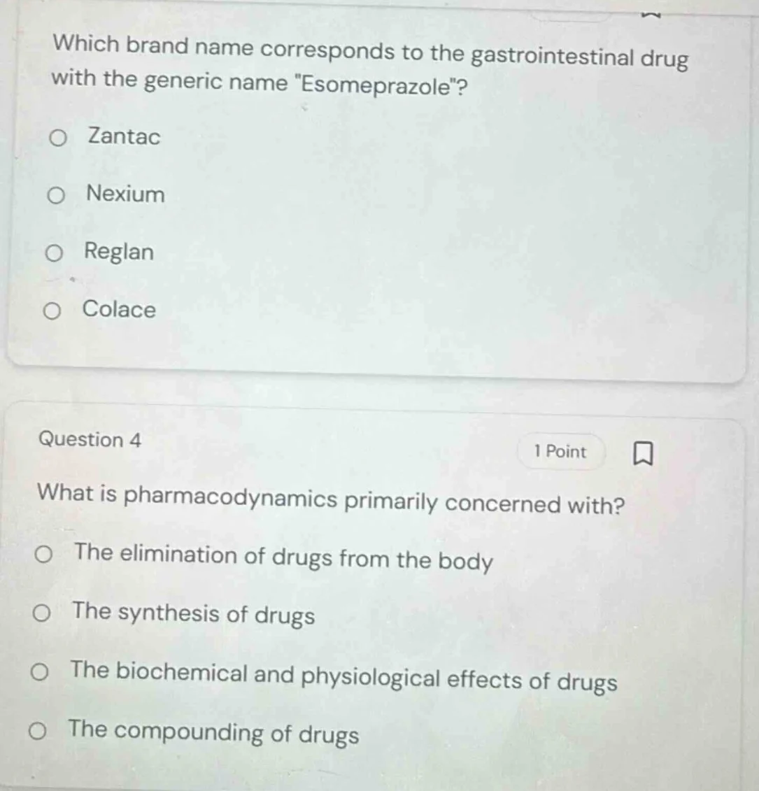 which brand name corresponds to the gastrointestinal drug with the gene…