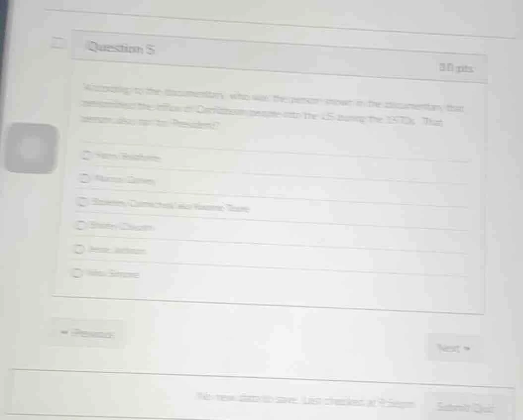 question 5 10 pts according to the documentary, who was the person show…