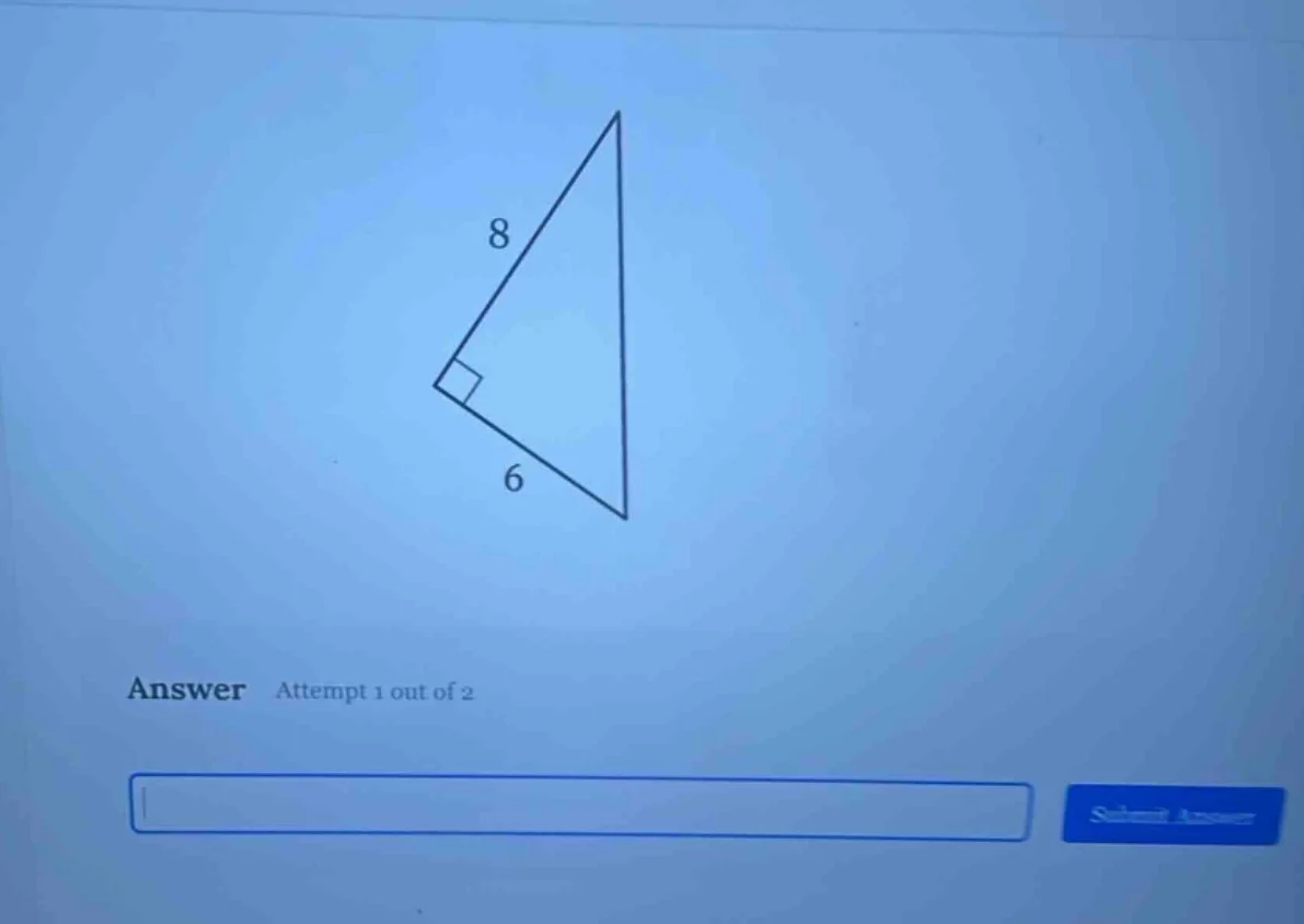 answer attempt 1 out of 2