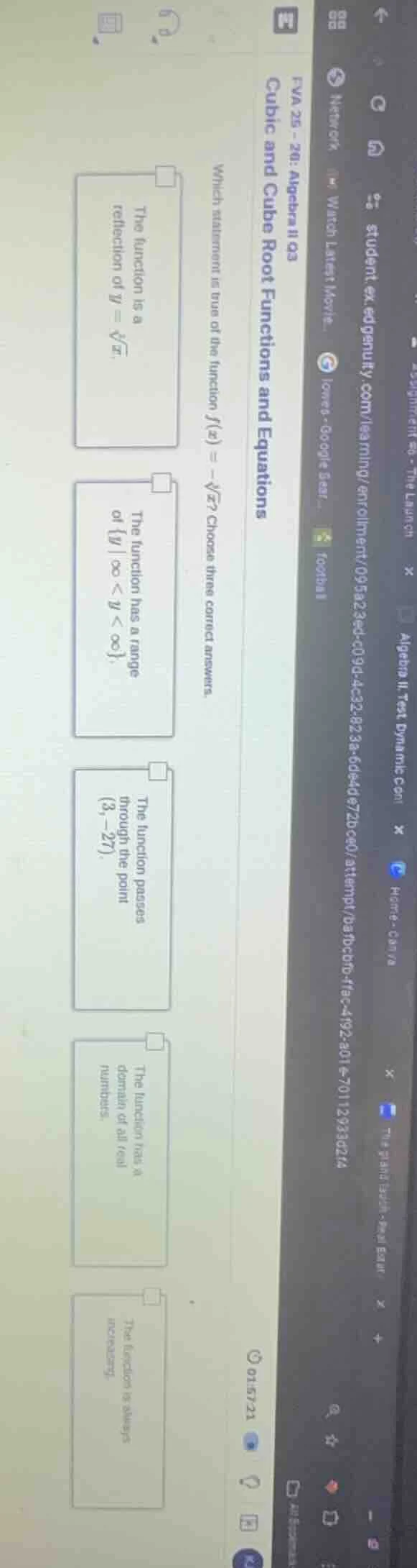 cubic and cube root functions and equations fva 25 - 20: algebra ii q3 …