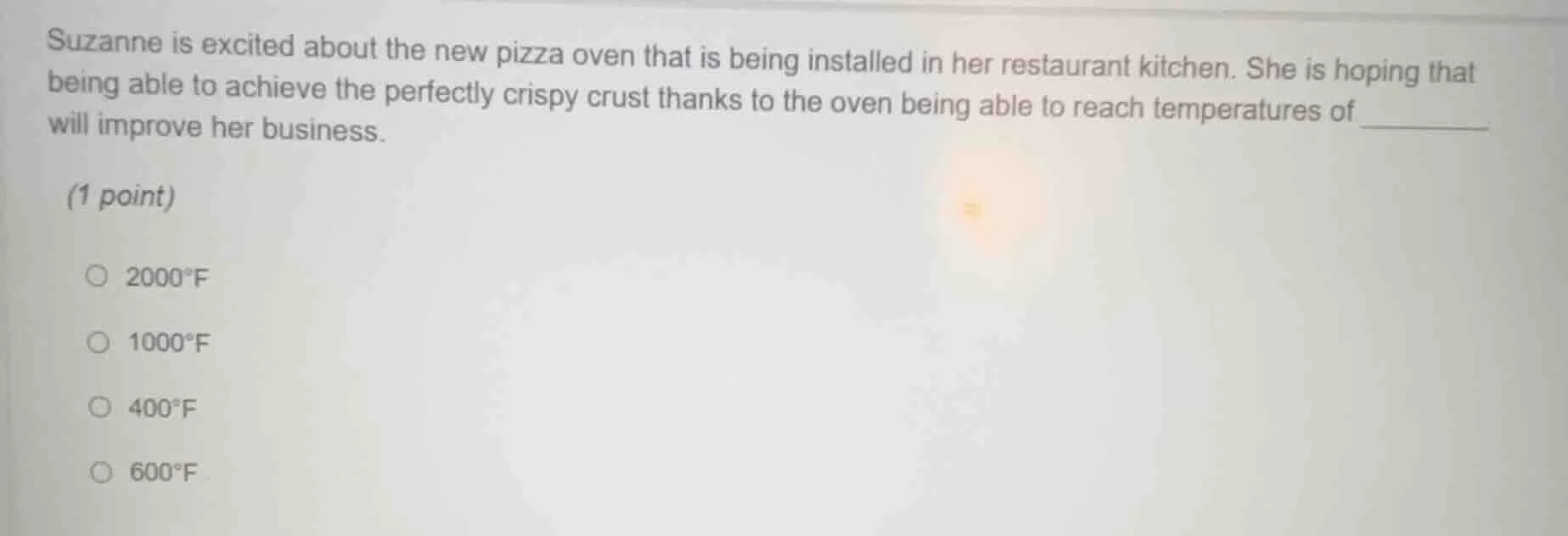 suzanne is excited about the new pizza oven that is being installed in …