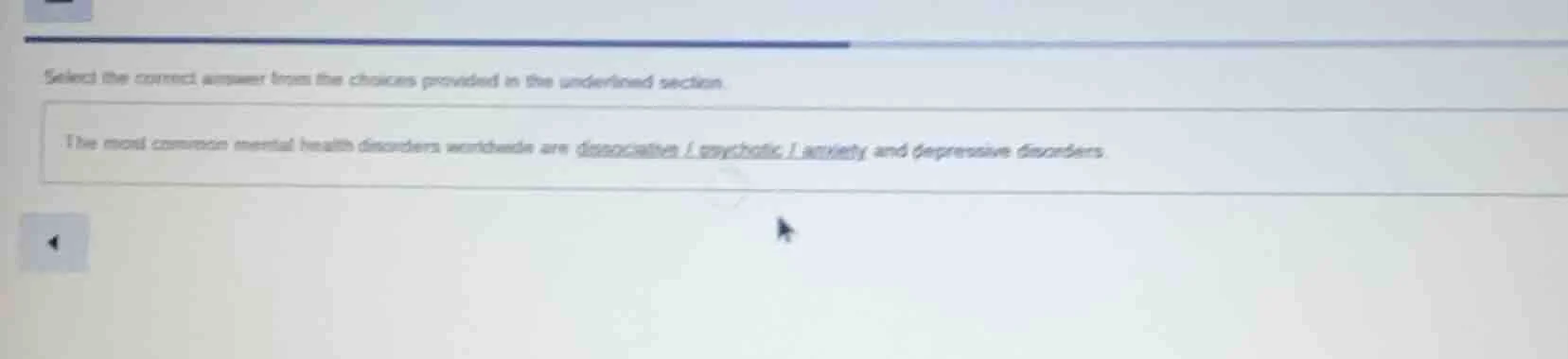 select the correct answer from the choices provided in the underlined s…