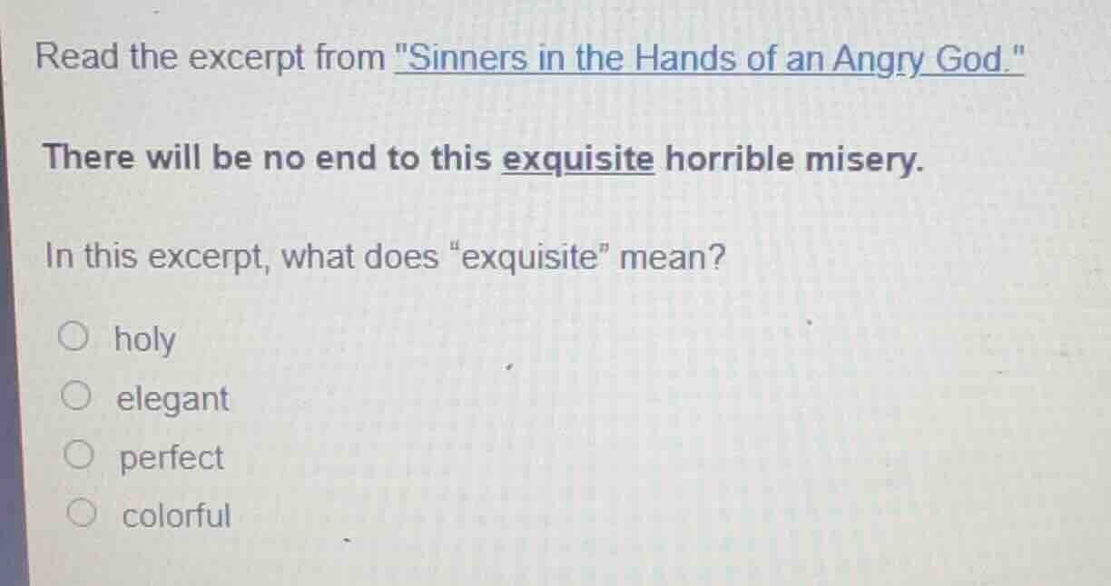 read the excerpt from \sinners in the hands of an angry god.\ there wil…