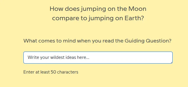 how does jumping on the moon compare to jumping on earth? what comes to…