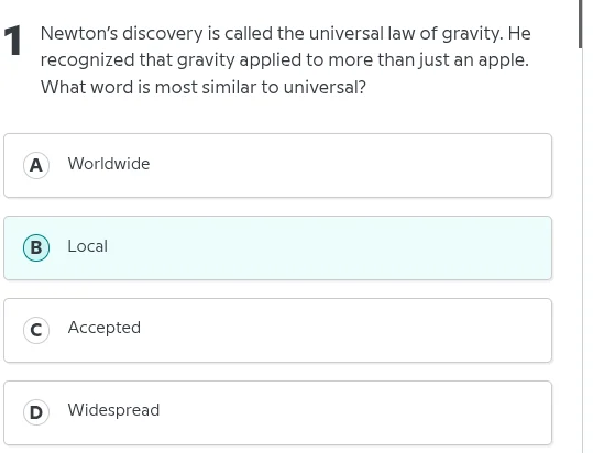1 newtons discovery is called the universal law of gravity. he recogniz…