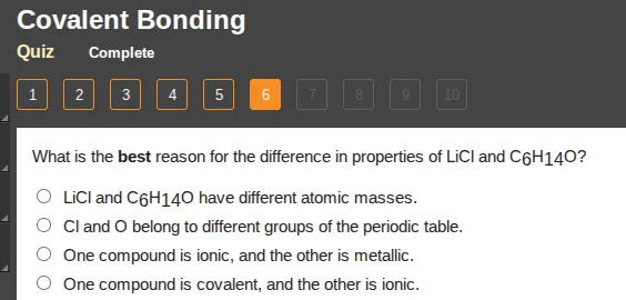 covalent bonding quiz complete 1 2 3 4 5 6 7 8 9 10 what is the best re…