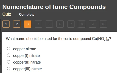 nomenclature of ionic compounds quiz complete 1 2 3 4 5 6 7 8 9 10 what…