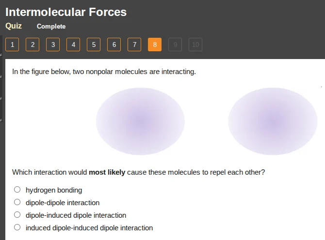 intermolecular forces quiz complete 1 2 3 4 5 6 7 8 9 10 in the figure …