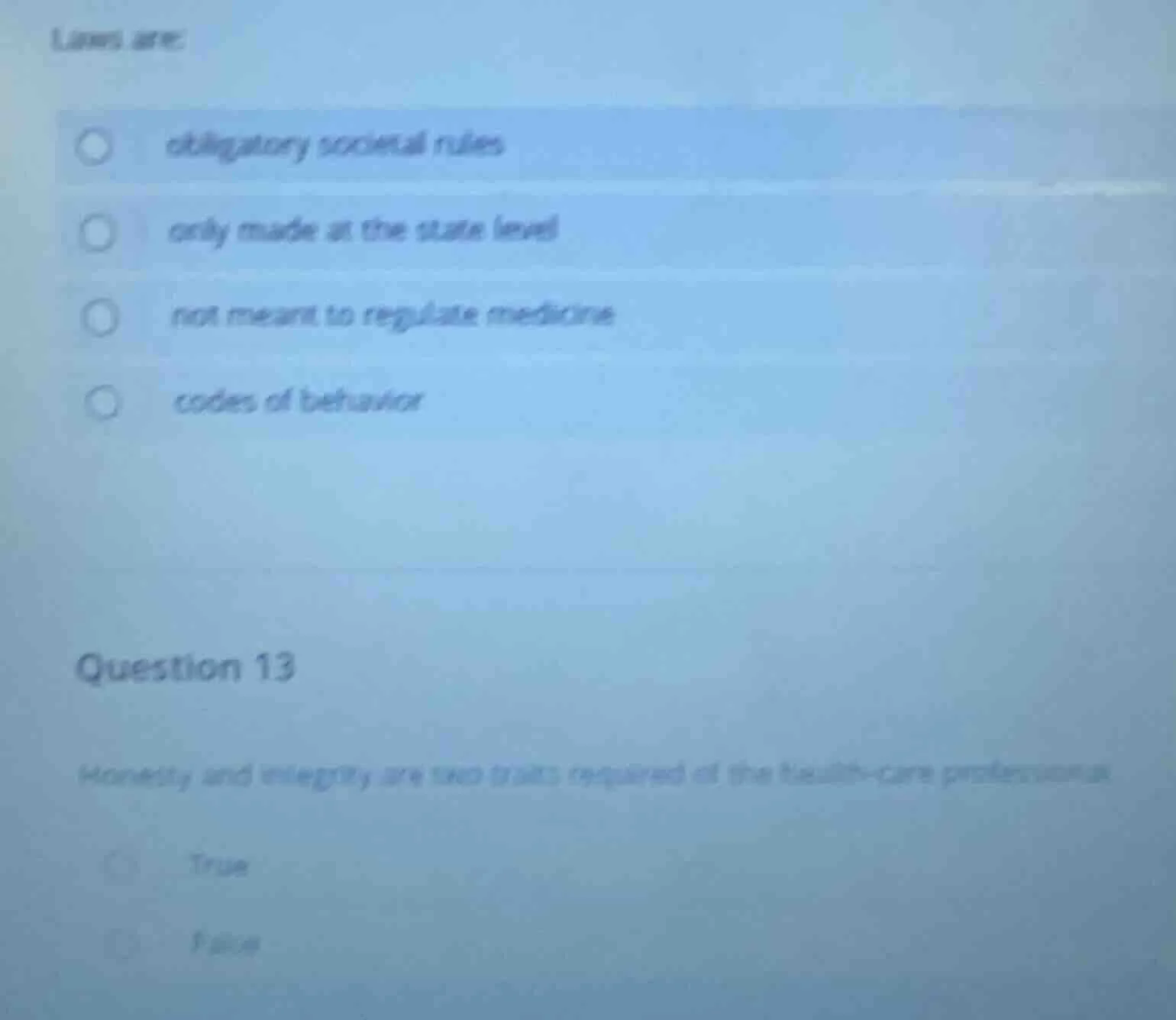 laws are:- obligatory societal rules- only made at the state level- not…