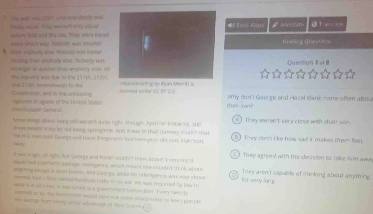 the year was 2081, and everybody was finally equal. they werent only eq…