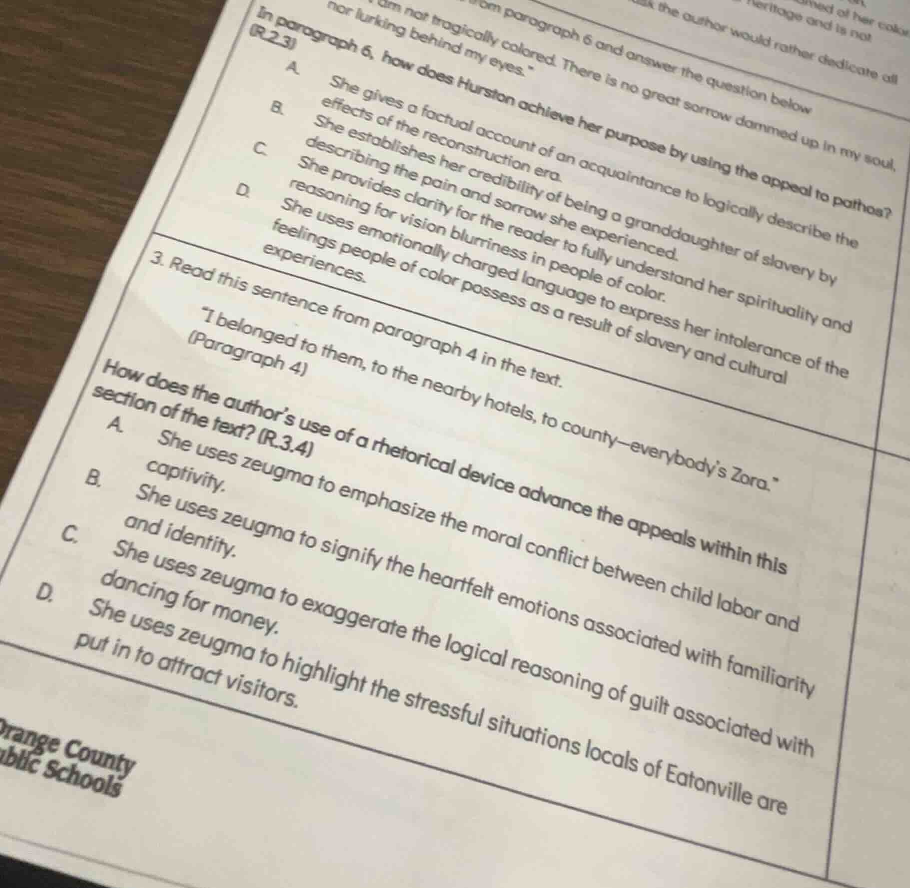 from paragraph 6 and answer the question below i am not tragically colo…