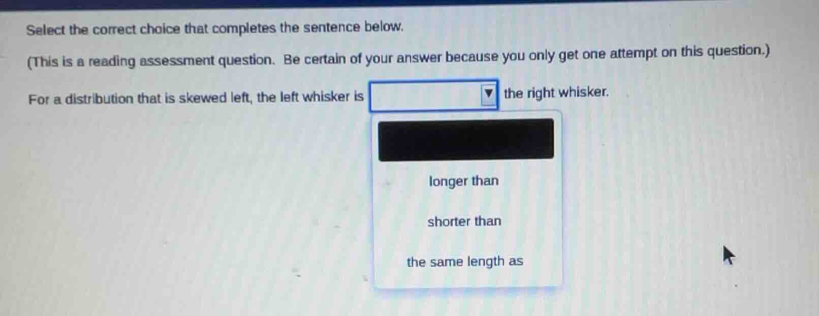 select the correct choice that completes the sentence below. (this is a…