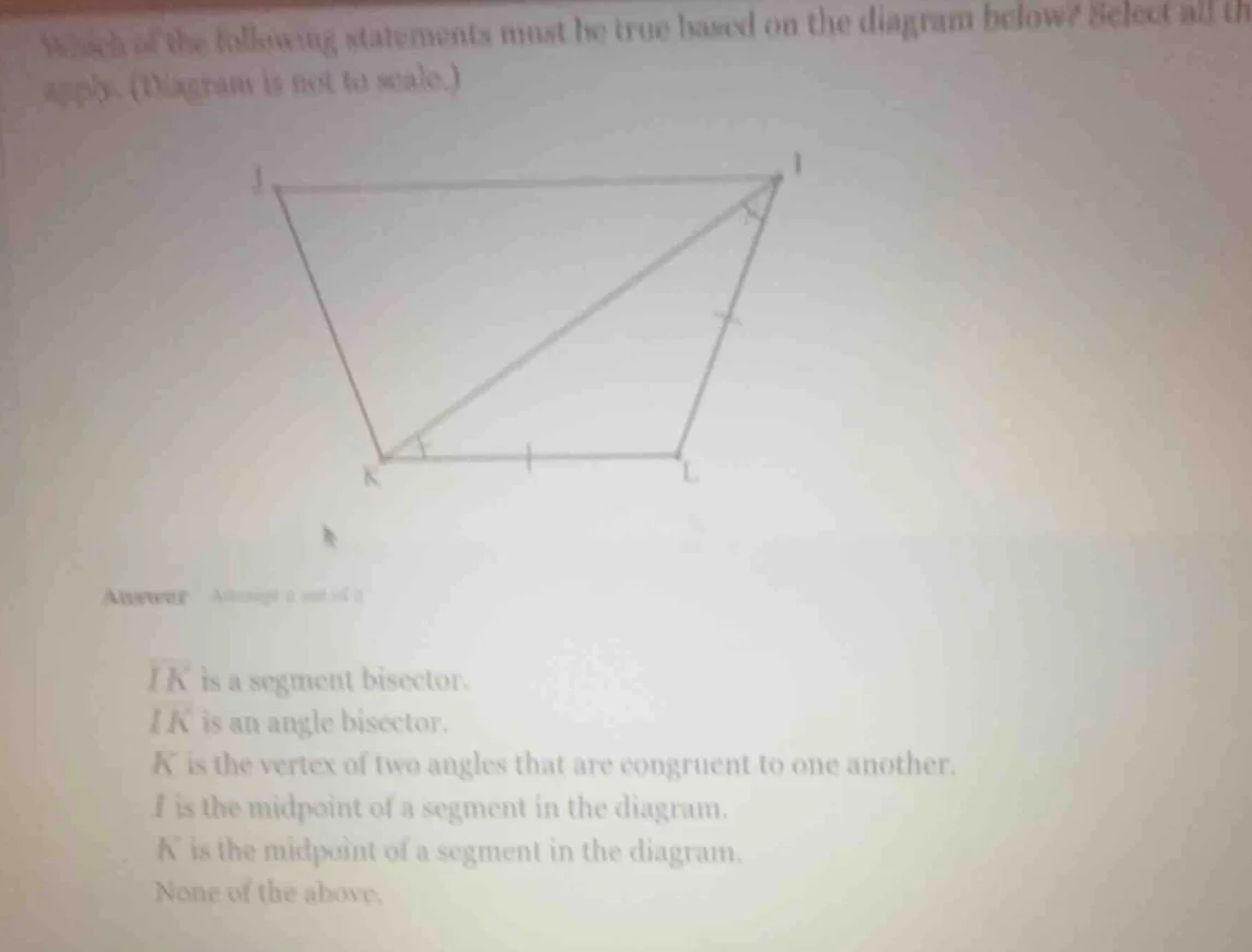 which of the following statements must be true based on the diagram bel…
