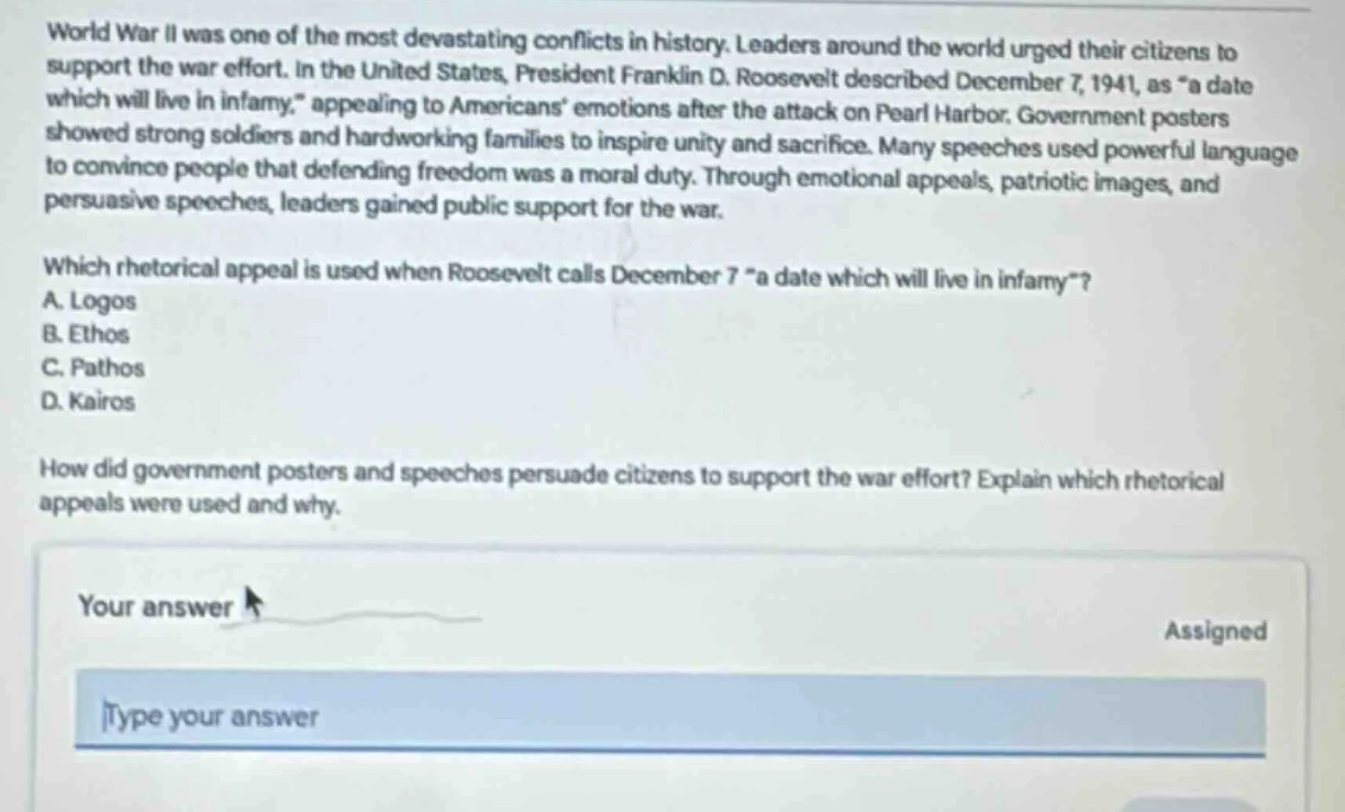 world war ii was one of the most devastating conflicts in history. lead…