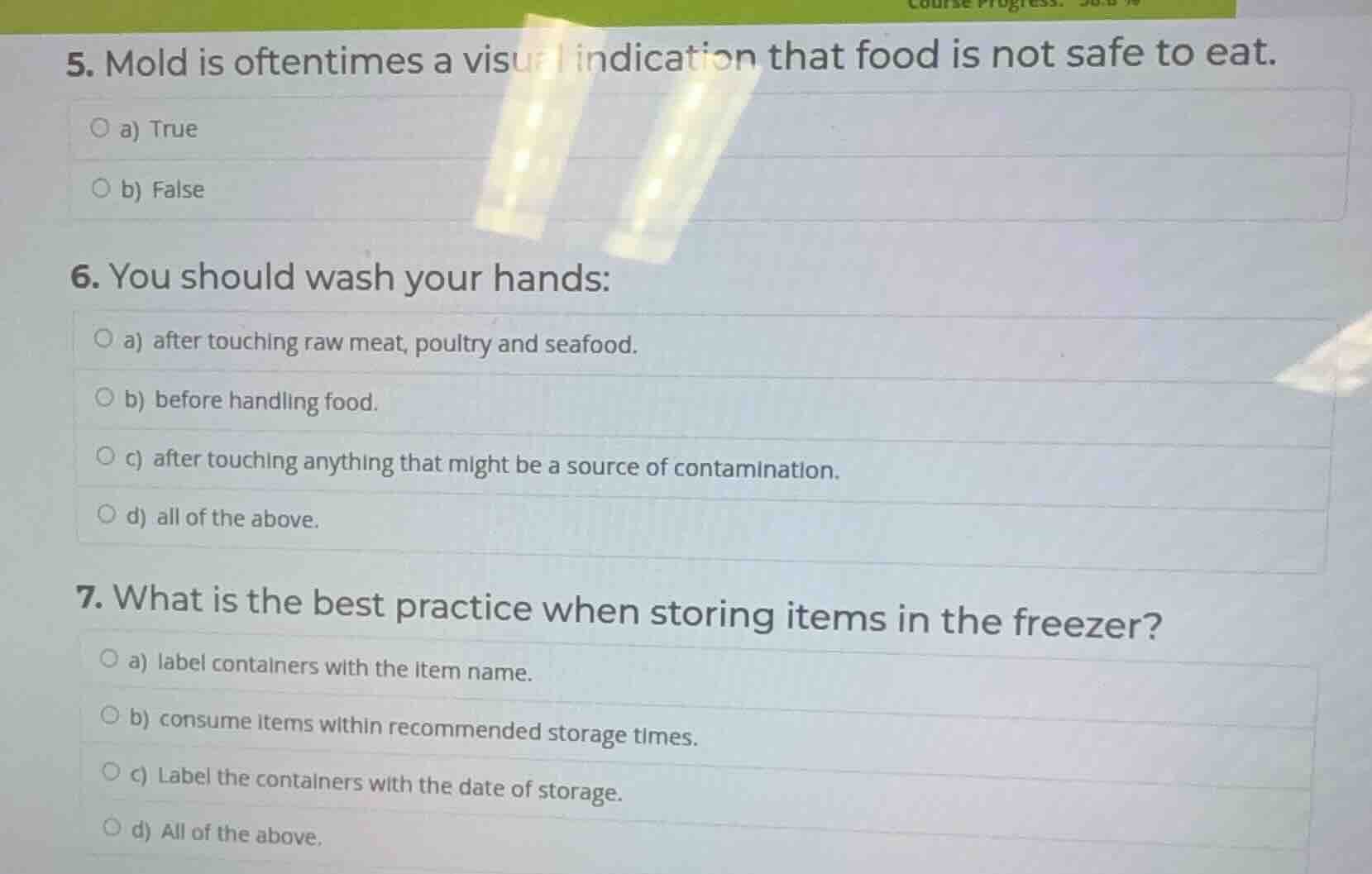 5. mold is oftentimes a visual indication that food is not safe to eat.…