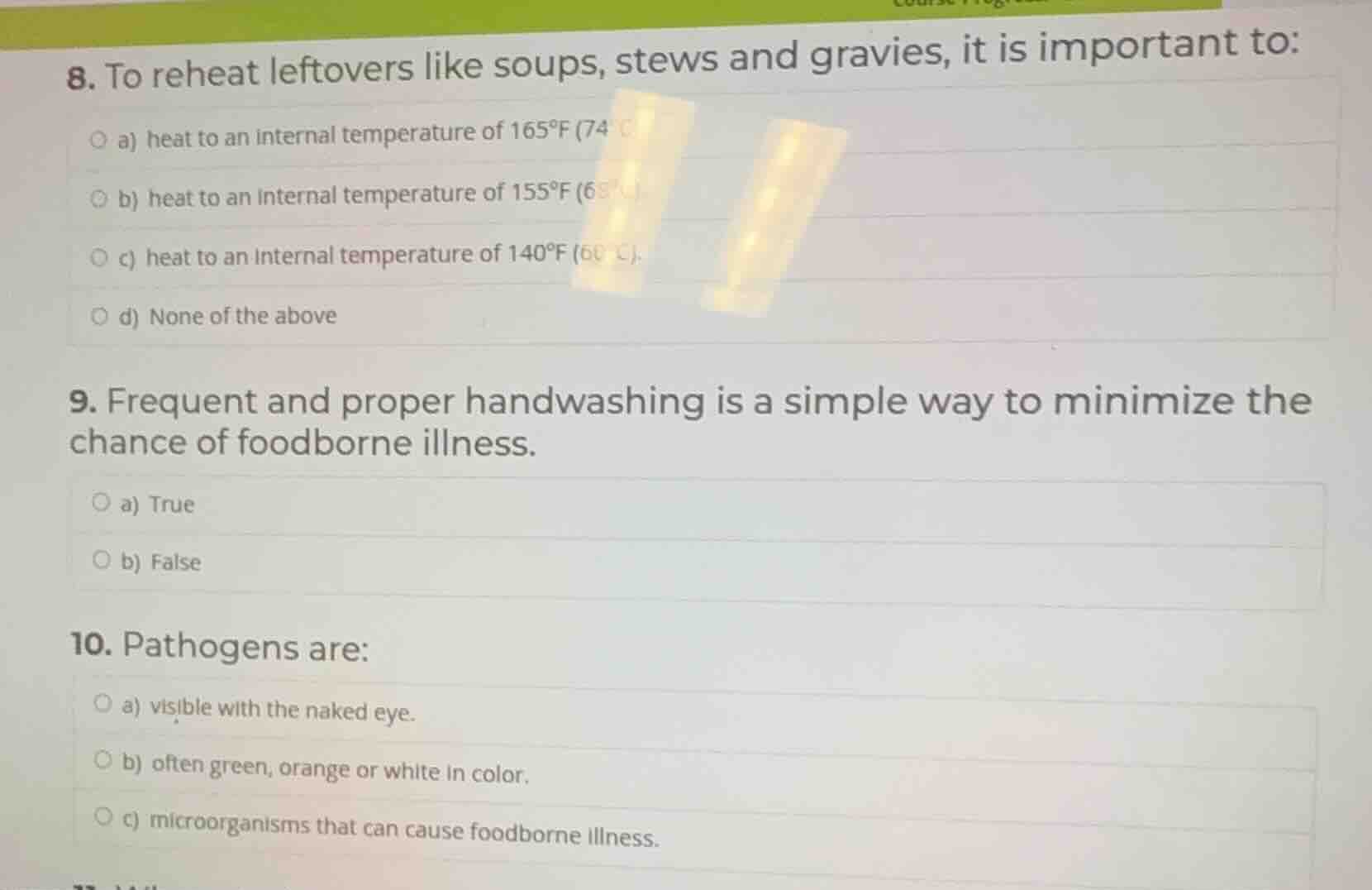 8. to reheat leftovers like soups, stews and gravies, it is important t…