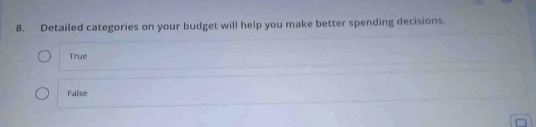 8. detailed categories on your budget will help you make better spendin…