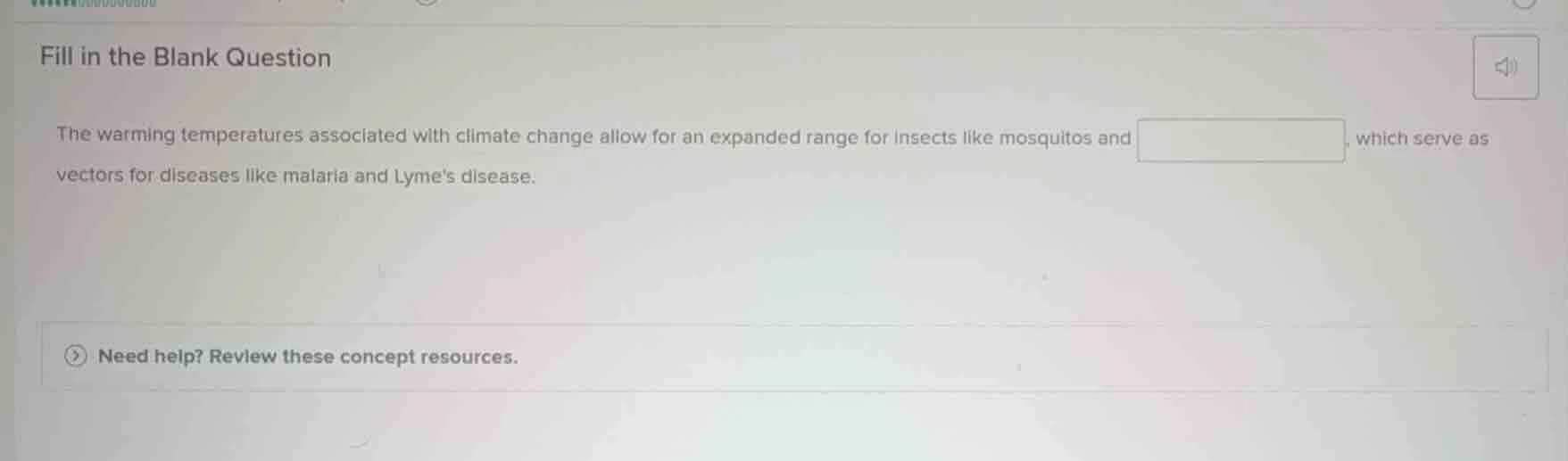 fill in the blank question the warming temperatures associated with cli…