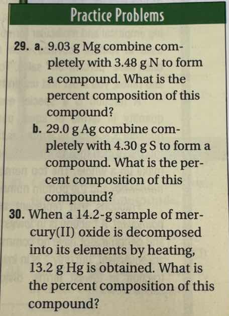 practice problems 29. a. 9.03 g mg combine completely with 3.48 g n to …