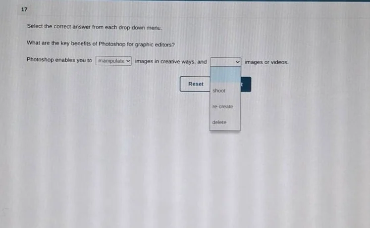 17 select the correct answer from each drop-down menu. what are the key…