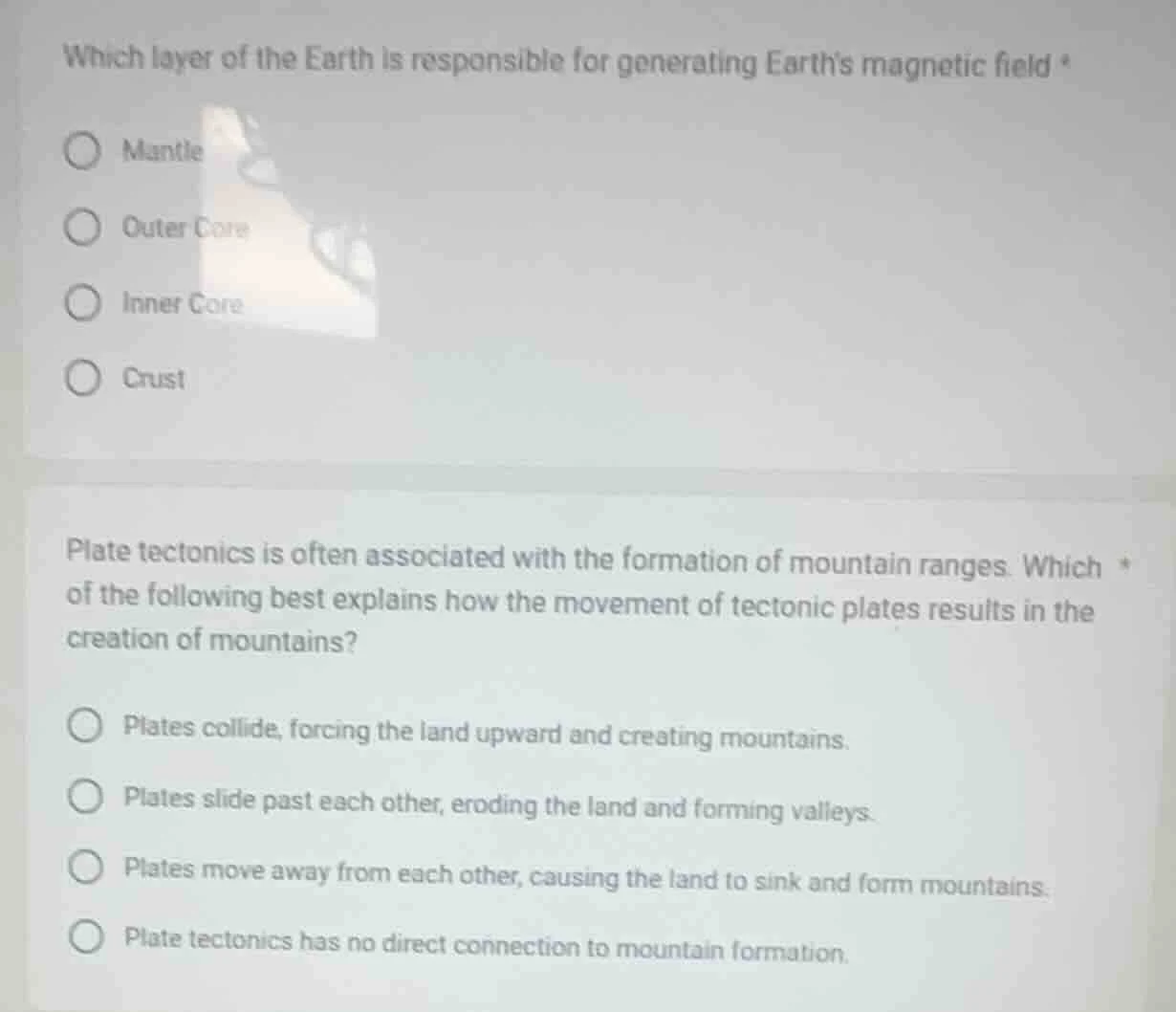 which layer of the earth is responsible for generating earths magnetic …
