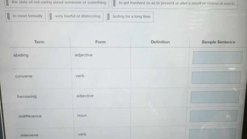 the state of not caring about someone or something || to get involved s…