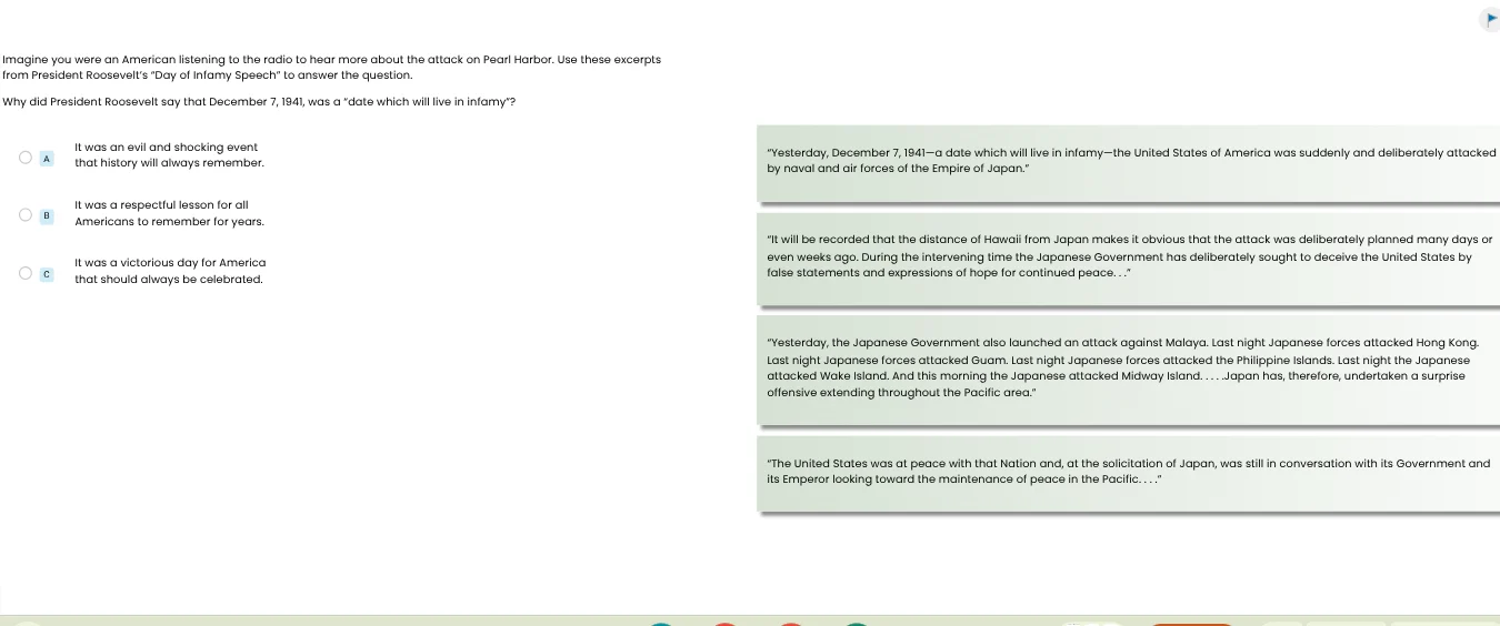 imagine you were an american listening to the radio to hear more about …