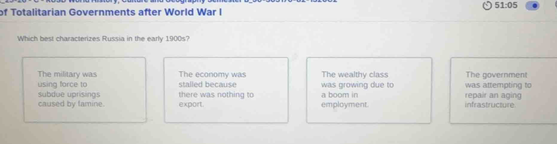 of totalitarian governments after world war i which best characterizes …